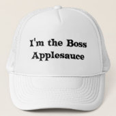 Ik ben het Pet van de Boss Applesauce (Voorkant)