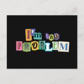 Ik ben het Probleem Collage Briefkaart (Voorkant)
