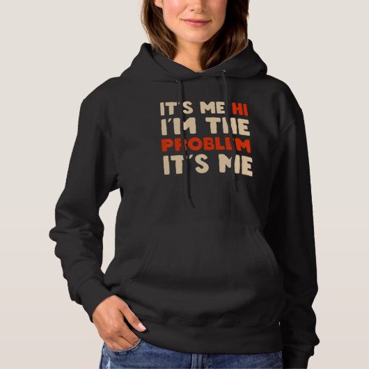 Ik ben het probleem, ik ben Ghost voor Hall Hoodie (Voorkant)
