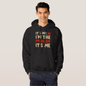 Ik ben het probleem, ik ben Ghost voor Hall Hoodie (Voorkant volledig)
