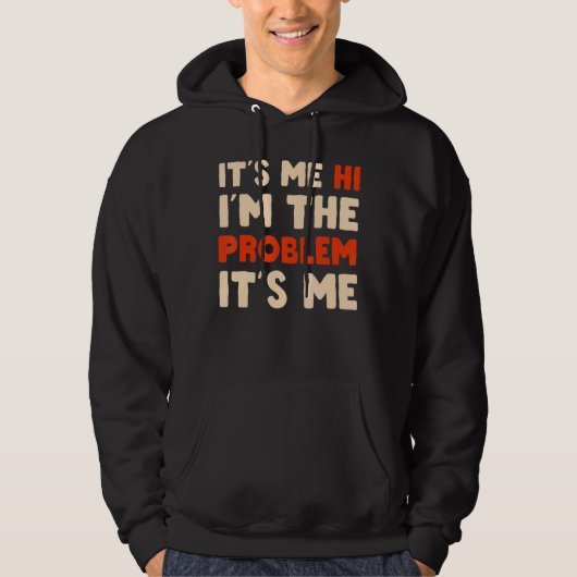 Ik ben het probleem, ik ben Ghost voor Hall Hoodie (Voorkant)