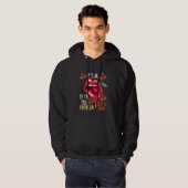 Ik ben het probleem... ik ben het 7 hoodie (Voorkant volledig)