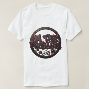 IK BEN HET PROBLEEM - Mechanische Rebell Streetwea T-shirt