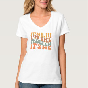 Ik ben het probleem met m'n roovy Retro T-shirt