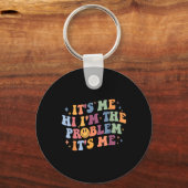 Ik ben het probleem van mijn 2 sleutelhanger (Achterkant)