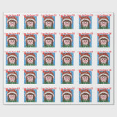Ik ben het Sassy Elf Inpakpapier (Vlak)