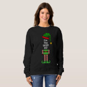 Ik ben het Sassy ELF Sweatshirt (Voorkant volledig)