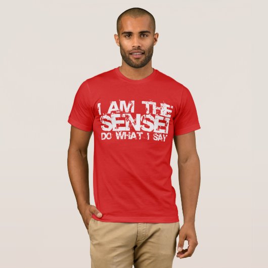Ik ben het Sensei T-shirt (Voorkant volledig)