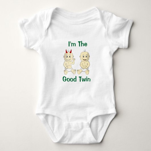Ik ben het Shirt van de Good Twin Baby (Voorkant)
