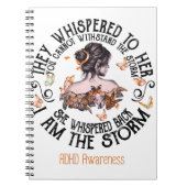 Ik ben het Storm ADHD-bewustzijn Notitieboek (Voorkant)