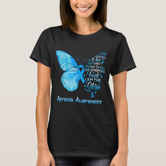 Ik ben het Storm Apraxia T-shirt (Voorkant)