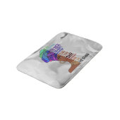 IK BEN HET STORM BATH MAT (Gekanteld)
