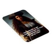 Ik ben het Storm Black Woman Pirate Art Magneet (Rechterzijde)