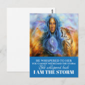 IK BEN HET STORM BRIEFKAART (Voorkant / Achterkant)