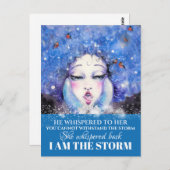 IK BEN HET STORM BRIEFKAART (Voorkant / Achterkant)