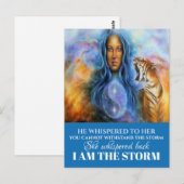 IK BEN HET STORM BRIEFKAART (Voorkant / Achterkant)