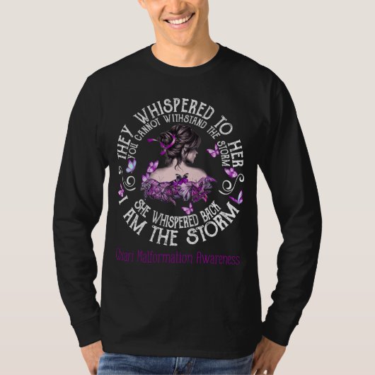 Ik ben het Storm Chiari Malformation Bewustheid T-shirt (Voorkant)