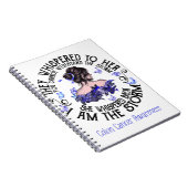 Ik ben het Storm Colon Cancer Awareness Notitieboek (Rechterzijde)