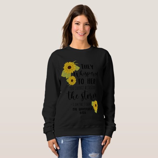 Ik ben het Storm dat ze terugdraaide Trui (Voorkant volledig)