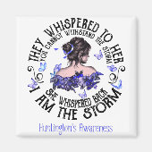 Ik ben het Storm Huntington's bewustzijn Magneet (Voorkant)