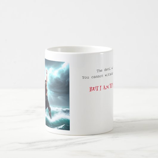 Ik ben het storm koffiemok (Center)