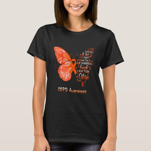Ik ben het Storm kopruienvlinder T-shirt (Voorkant)