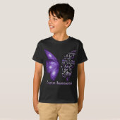 Ik ben het storm Lupus Awareness Butterfly T-shirt (Voorkant volledig)