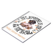 Ik ben het Storm Meervoudige Sclerosis Bewustheid Notitieboek (Linkerzijde)