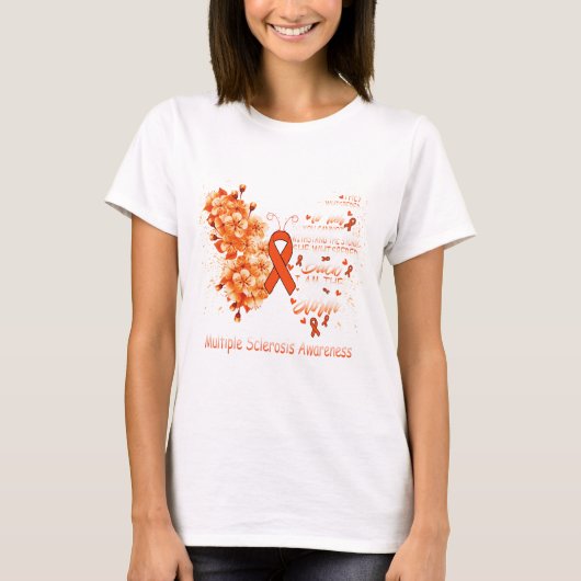 Ik ben het Storm Meervoudige Sclerosis Bewustheid T-shirt (Voorkant)
