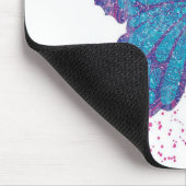 Ik ben het Storm Motivatie Butterfly Quote Muismat (Hoek)