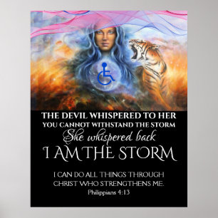 Ik ben het Storm Poster