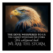 IK BEN HET STORM POSTER (Voorkant)