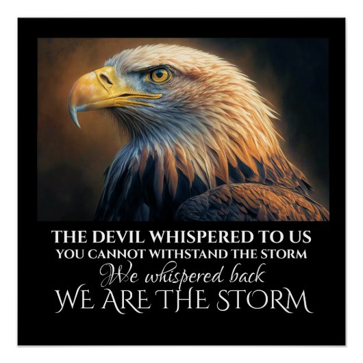 IK BEN HET STORM POSTER (Voorkant)