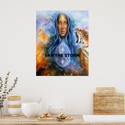 Ik ben het Storm Poster (Keuken)