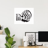 Ik ben het Storm Poster (Thuiskantoor)
