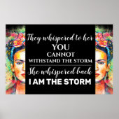 Ik ben het Storm Poster (Voorkant)