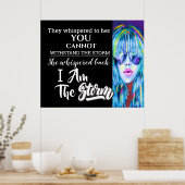 Ik ben het Storm Poster (Keuken)