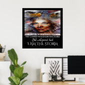 Ik ben het Storm Poster (Thuiskantoor)