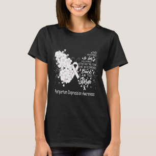 Ik ben het Storm Postpartum Depression Awareness T-shirt