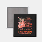 Ik ben het Storm RSD CRPS Awareness Boxing Handsch Magneet (Voorkant / Achterkant)