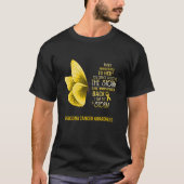 Ik ben het Storm Sarcoma Cancer Awareness Butterfl T-shirt (Voorkant)