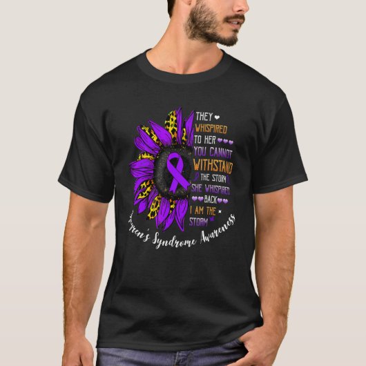 Ik ben het Storm Sjogren Syndroom 1 T-shirt (Voorkant)