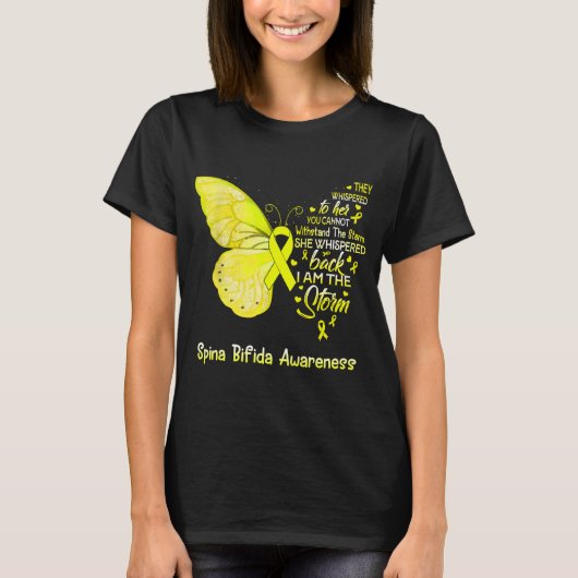 Ik ben het Storm Spina Bifida T-shirt (Voorkant)