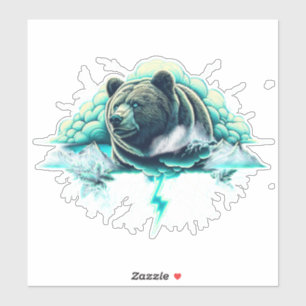 Ik ben het Storm Sticker