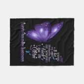 Ik ben het Storm Suicide Prevention Awareness Butt Fleece Deken (Voorkant (Horizontaal))