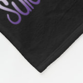 Ik ben het Storm Suicide Prevention Awareness Butt Fleece Deken (Hoek)