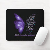 Ik ben het Storm Suicide Prevention Awareness Butt Muismat (Met muis)