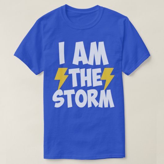ik ben het storm t-shirt (Design voorkant)