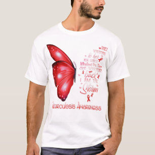 Ik ben het storm Tuberculosis Butterfly T-shirt