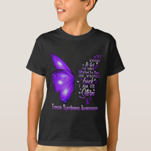Ik ben het Storm Turner Syndrome Awareness Butterf T-shirt